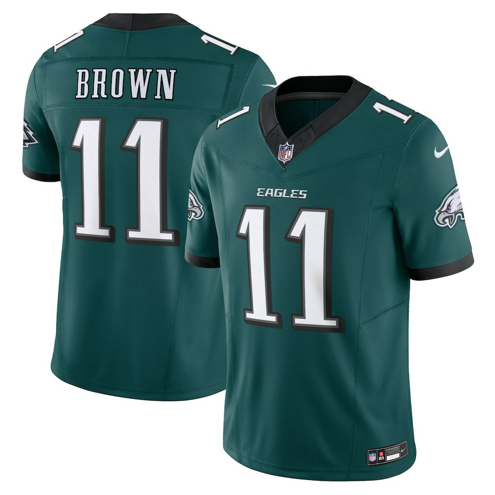 A.J. Brown Philadelphia Eagles Vapor F.U.S.E. Limited Jersey - Midnight Green - Nike