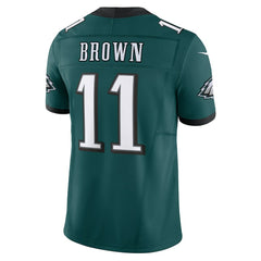A.J. Brown Philadelphia Eagles Vapor F.U.S.E. Limited Jersey - Midnight Green - Nike