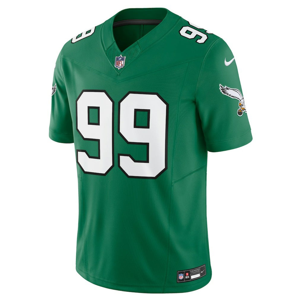 Jerome Brown Philadelphia Eagles Alternate Vapor F.U.S.E. Limited Jersey - Kelly Green - Nike