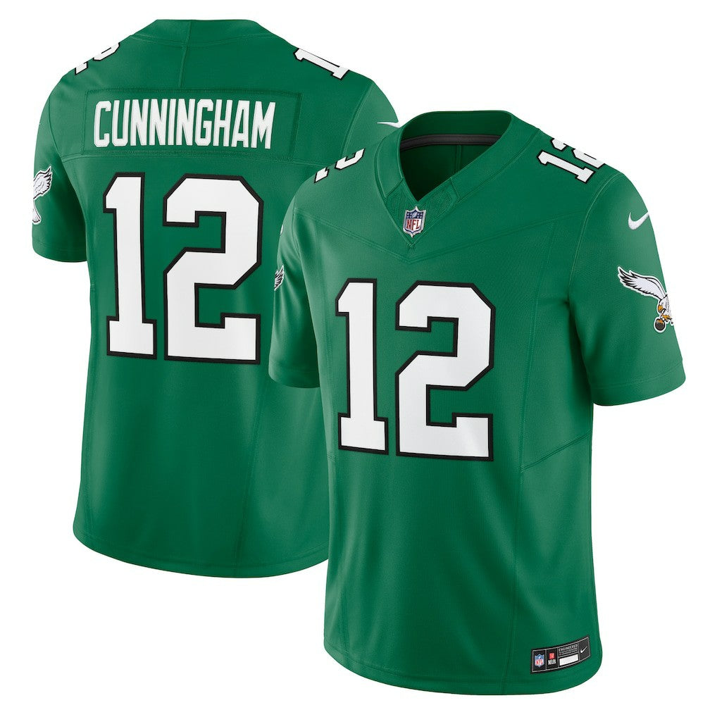 Randall Cunningham Philadelphia Eagles Alternate Vapor F.U.S.E. Limited Jersey - Kelly Green - Nike