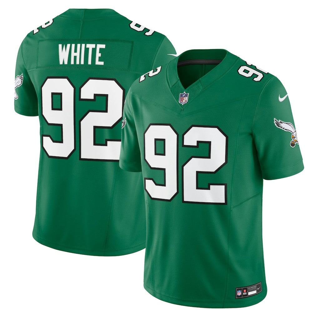 Reggie White Philadelphia Eagles Alternate Vapor F.U.S.E. Limited Jersey - Kelly Green - Nike