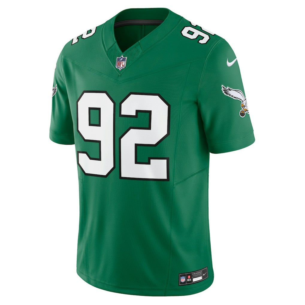 Reggie White Philadelphia Eagles Alternate Vapor F.U.S.E. Limited Jersey - Kelly Green - Nike