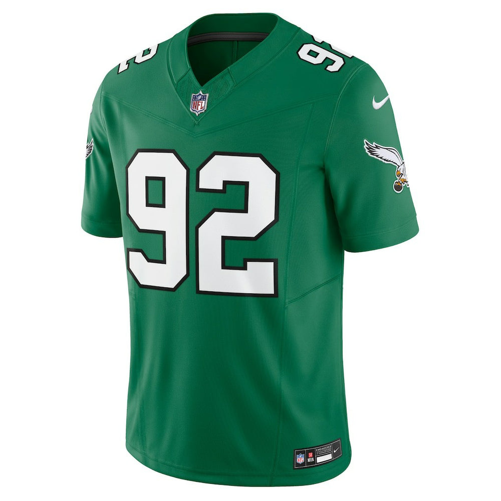 Reggie White Philadelphia Eagles Alternate Vapor F.U.S.E. Limited Jersey - Kelly Green - Nike