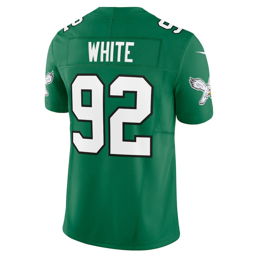 Reggie White Philadelphia Eagles Alternate Vapor F.U.S.E. Limited Jersey - Kelly Green - Nike