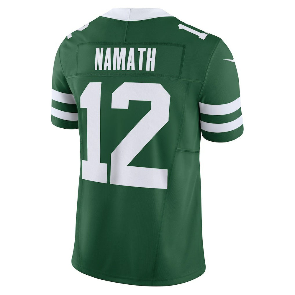 Joe Namath New York Jets Vapor F.U.S.E. Limited Jersey - Legacy Green - Nike