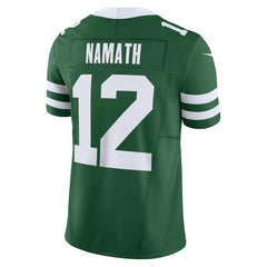 Joe Namath New York Jets Vapor F.U.S.E. Limited Jersey - Legacy Green - Nike