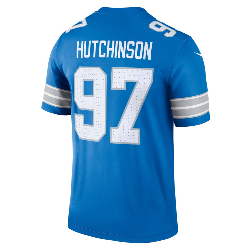 Aidan Hutchinson Detroit Lions Legend Player Performance Top - Blue - Nike