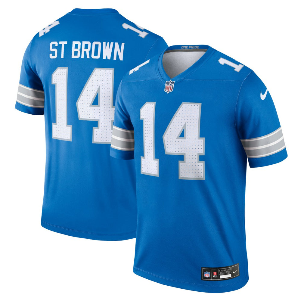 Amon-Ra St. Brown Detroit Lions Legend Player Performance Top - Blue - Nike