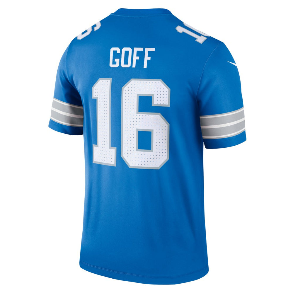 Jared Goff Detroit Lions Legend Player Performance Top - Blue - Nike