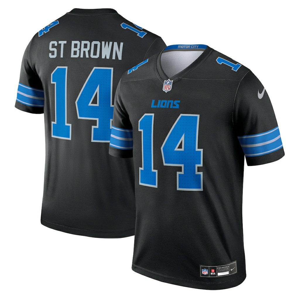 Amon-Ra St. Brown Detroit Lions Legend Player Performance Top - Black - Nike