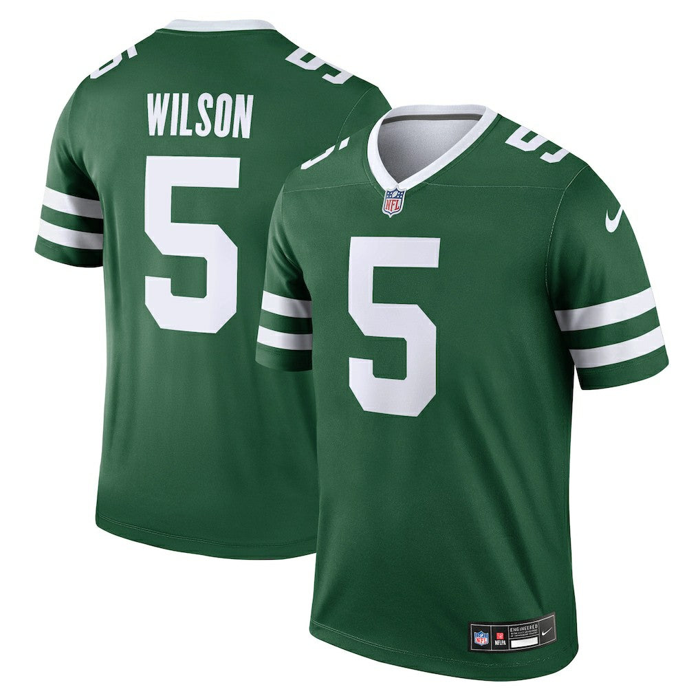 Garrett Wilson New York Jets Legend Player Performance Top - Green - Nike