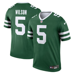 Garrett Wilson New York Jets Legend Player Performance Top - Green - Nike
