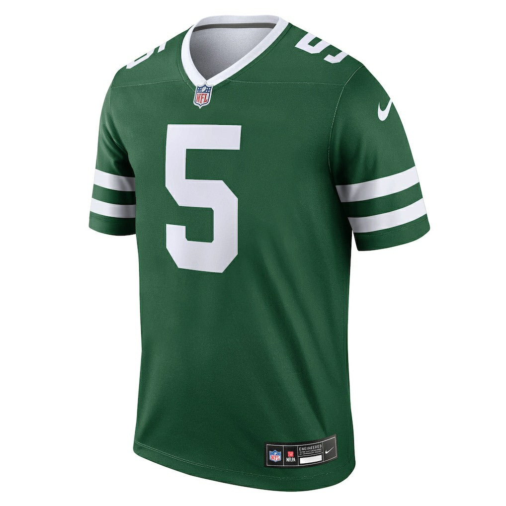 Garrett Wilson New York Jets Legend Player Performance Top - Green - Nike
