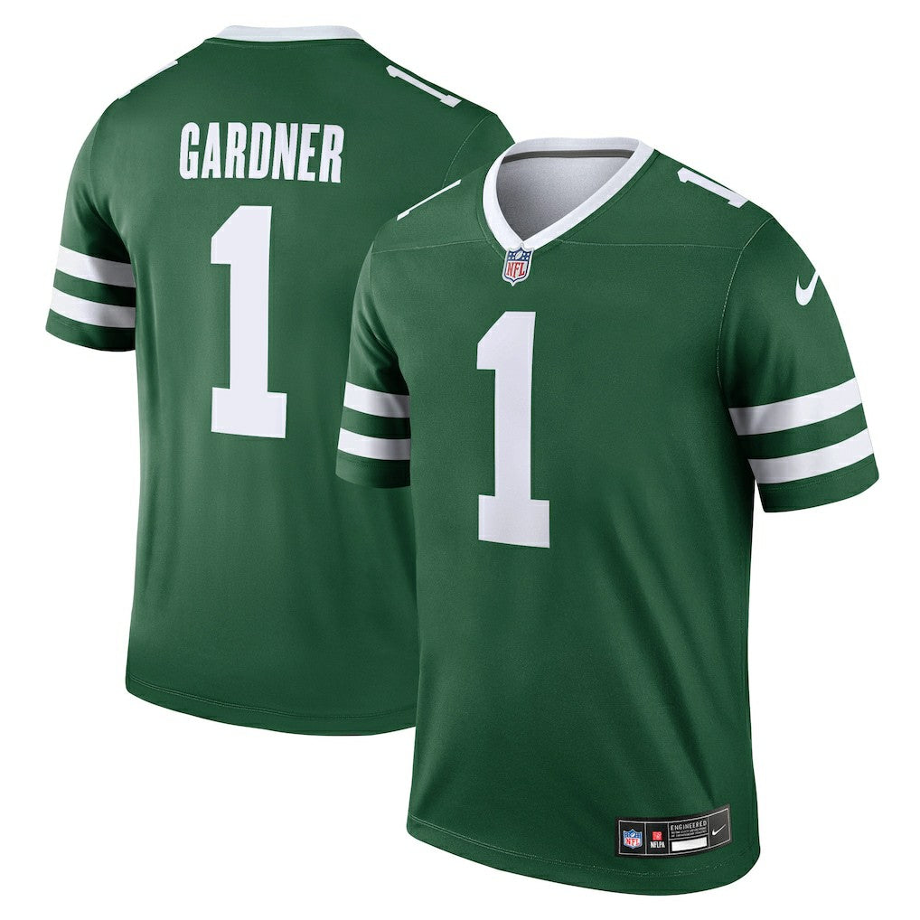 Ahmad Sauce Gardner New York Jets Legend Player Performance Top - Green - Nike