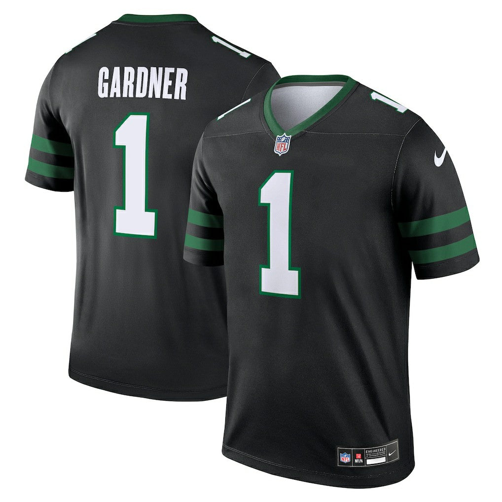 Ahmad Sauce Gardner New York Jets Legend Player Performance Top - Black - Nike