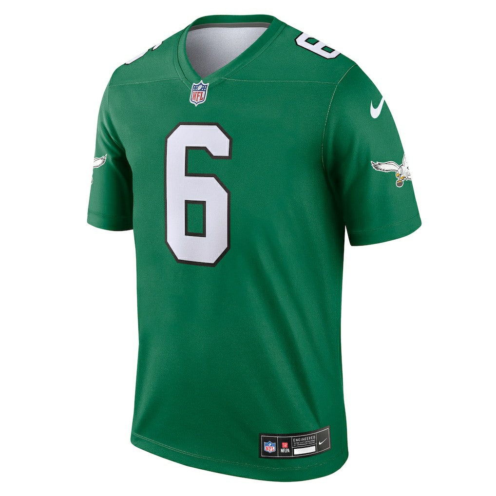 DeVonta Smith Philadelphia Eagles Legend Player Performance Top - Kelly Green - Nike