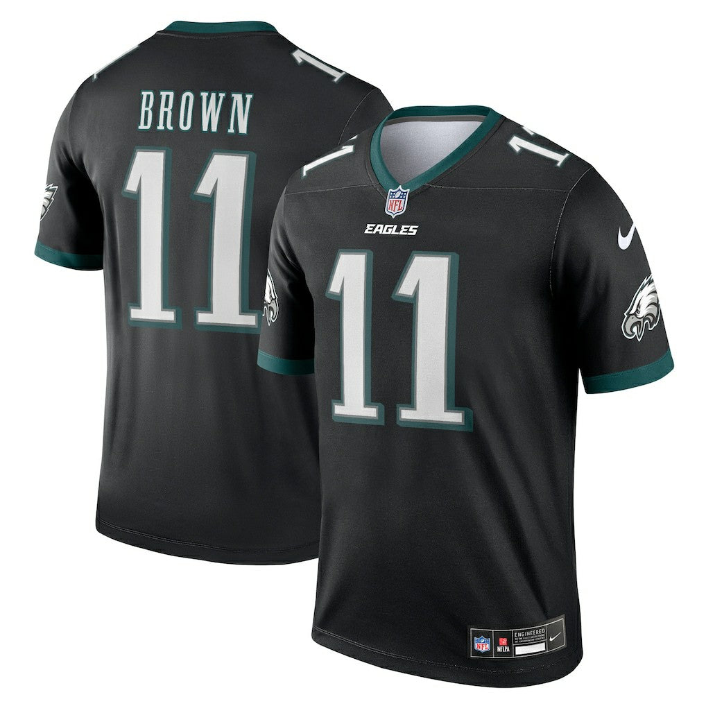 A.J. Brown Philadelphia Eagles Legend Player Performance Top - Black - Nike