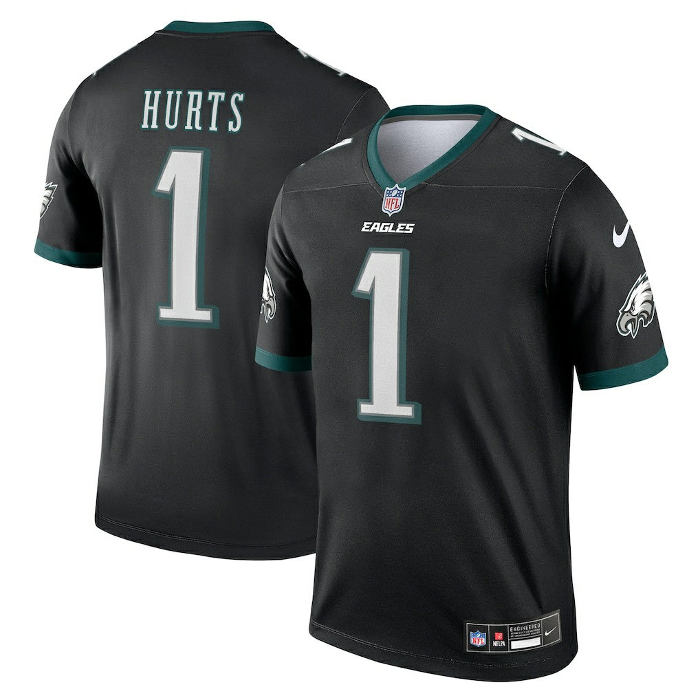 Jalen Hurts Philadelphia Eagles Legend Player Performance Top - Black - Nike