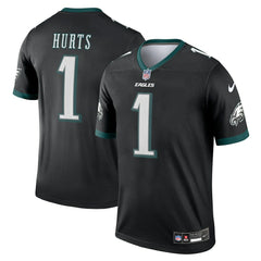Jalen Hurts Philadelphia Eagles Legend Player Performance Top - Black - Nike