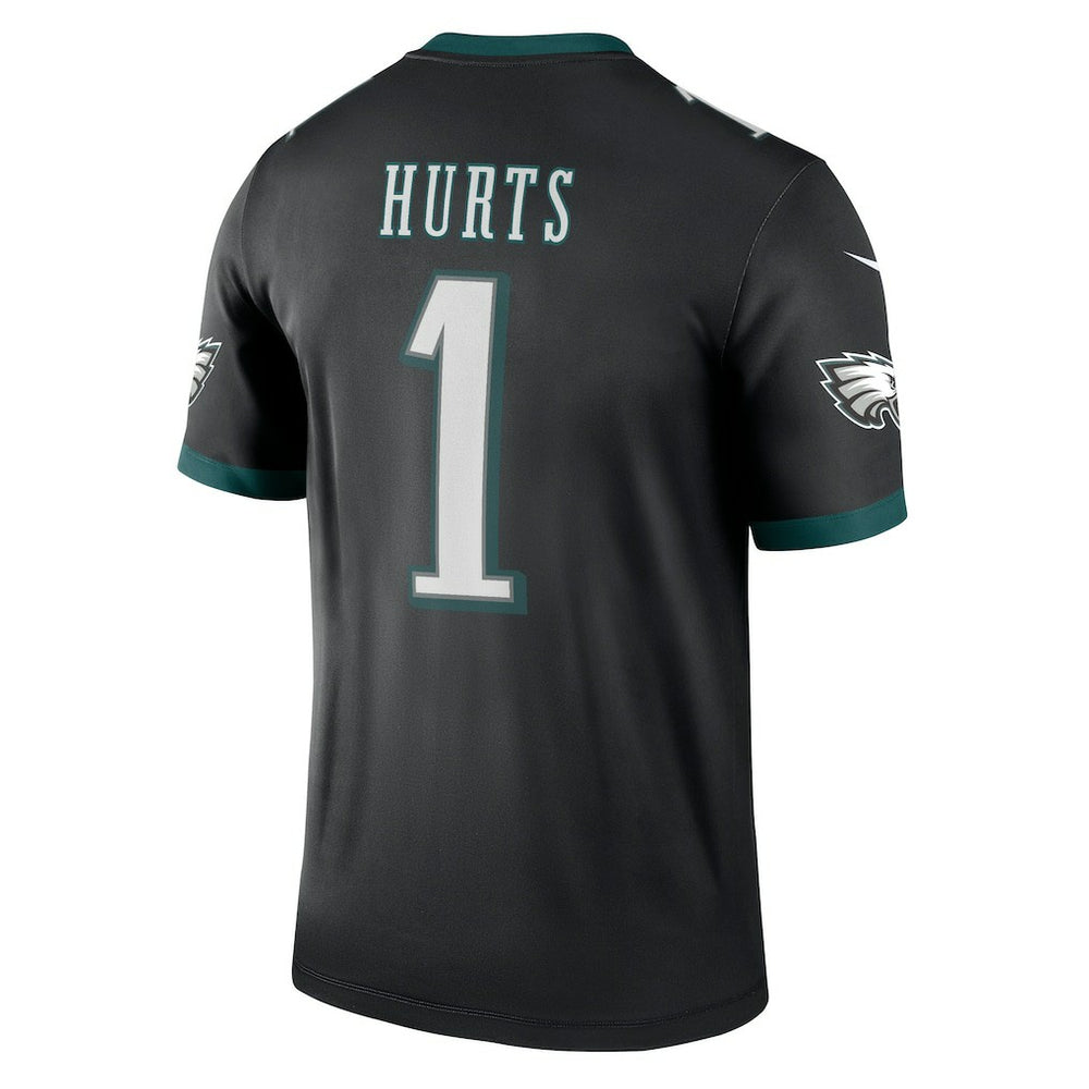 Jalen Hurts Philadelphia Eagles Legend Player Performance Top - Black - Nike