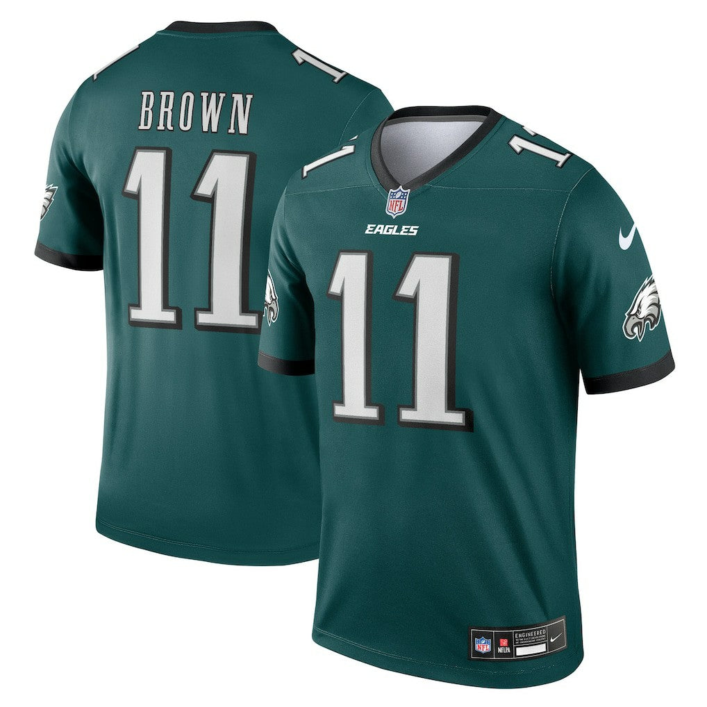 A.J. Brown Philadelphia Eagles Legend Player Performance Top - Green - Nike