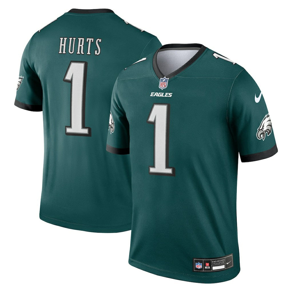 Jalen Hurts Philadelphia Eagles Legend Player Performance Top - Green - Nike