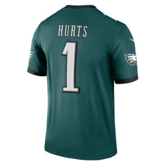 Jalen Hurts Philadelphia Eagles Legend Player Performance Top - Green - Nike