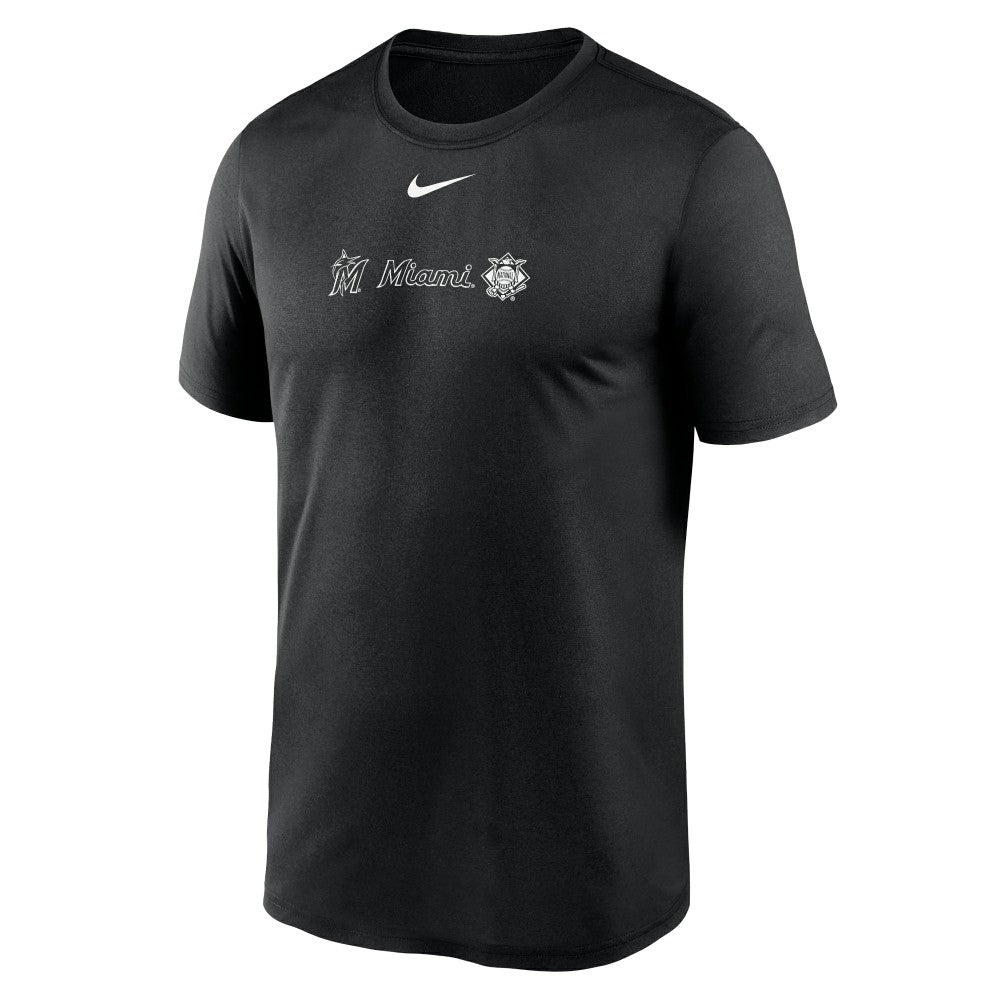 Miami Marlins Nike Fashion Over Shoulder Logo Legend T-Shirt Discount