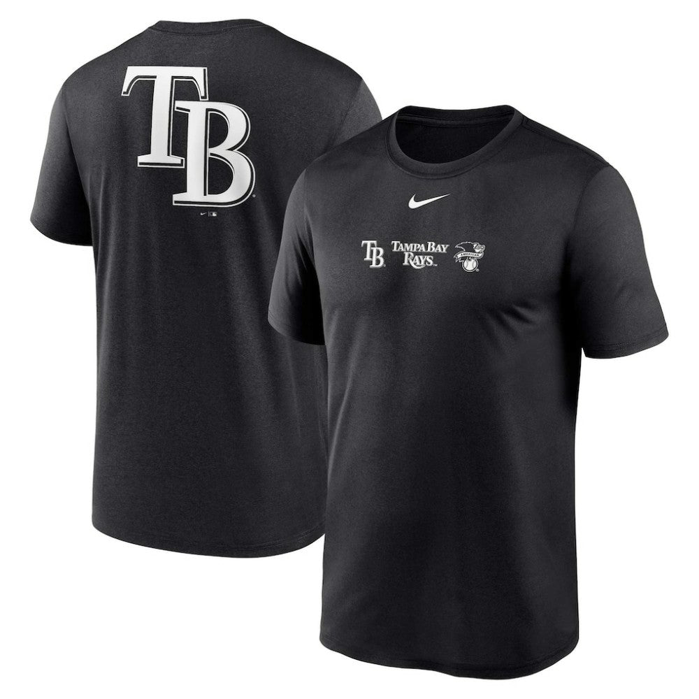 Tampa Bay Rays Nike Fashion Over Shoulder Logo Legend T-Shirt Outlet