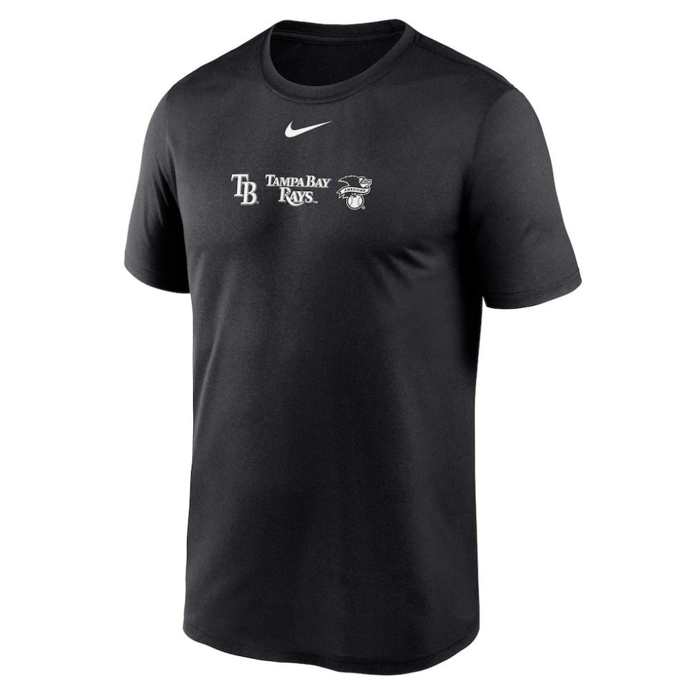 Tampa Bay Rays Nike Fashion Over Shoulder Logo Legend T-Shirt Outlet