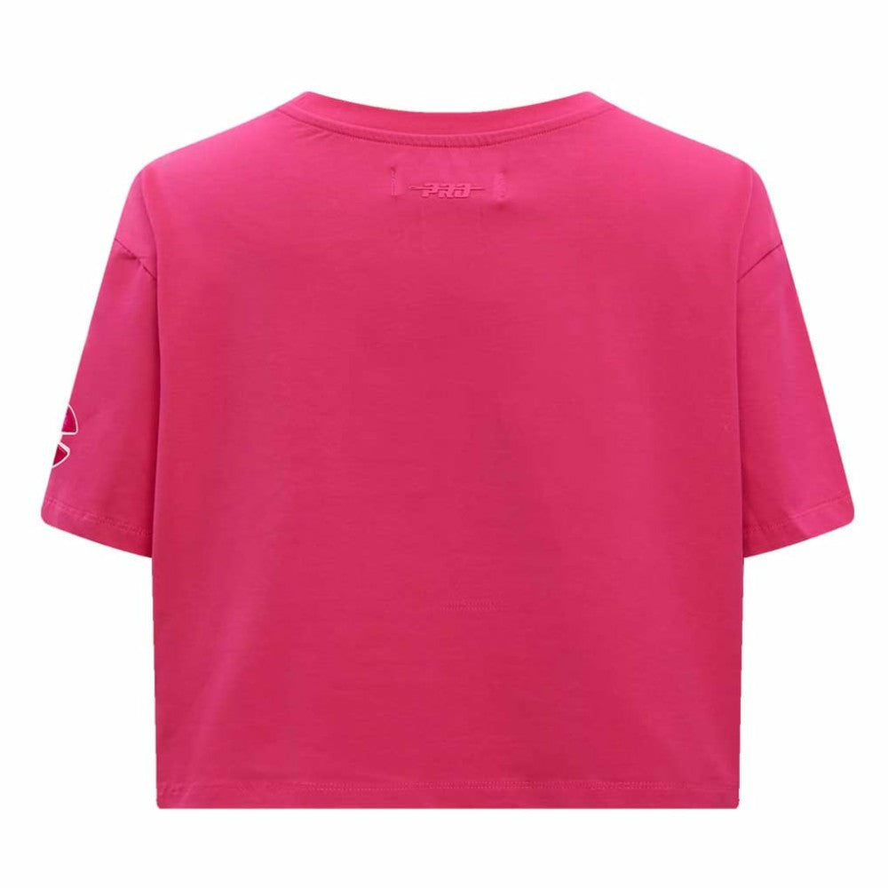 Colorado Avalanche Pro Standard Women's Triple Pink Cropped Boxy T-Shirt | NHL on sale