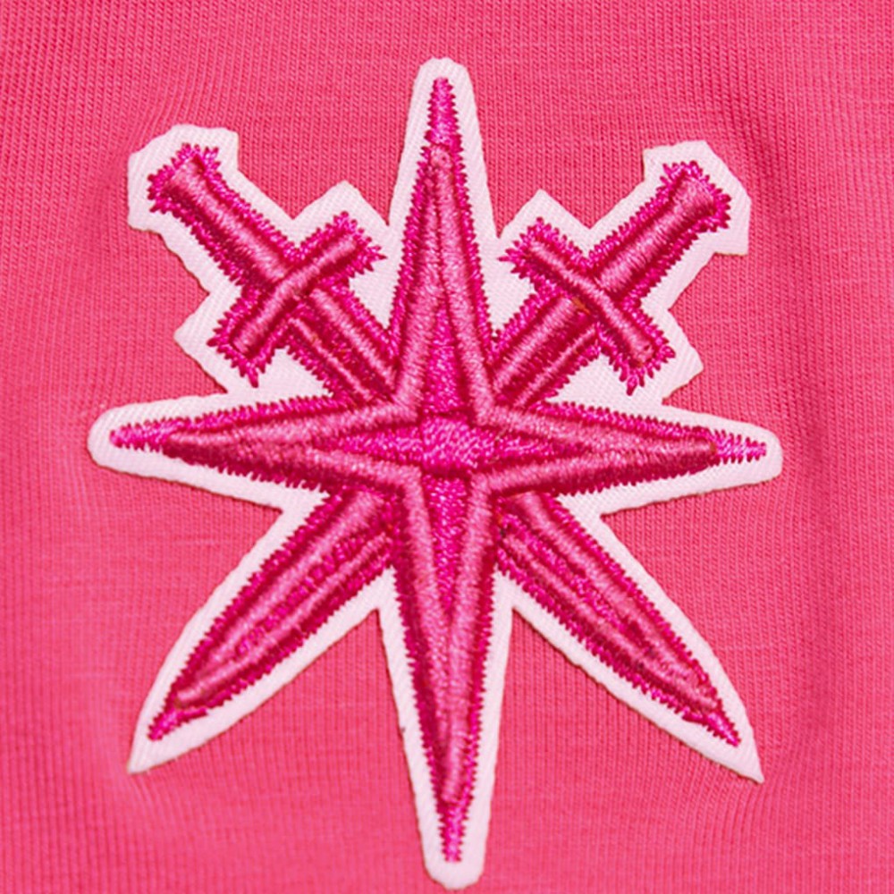 Vegas Golden Knights Pro Standard Women's Triple Pink Cropped Boxy T-Shirt | NHL on sale