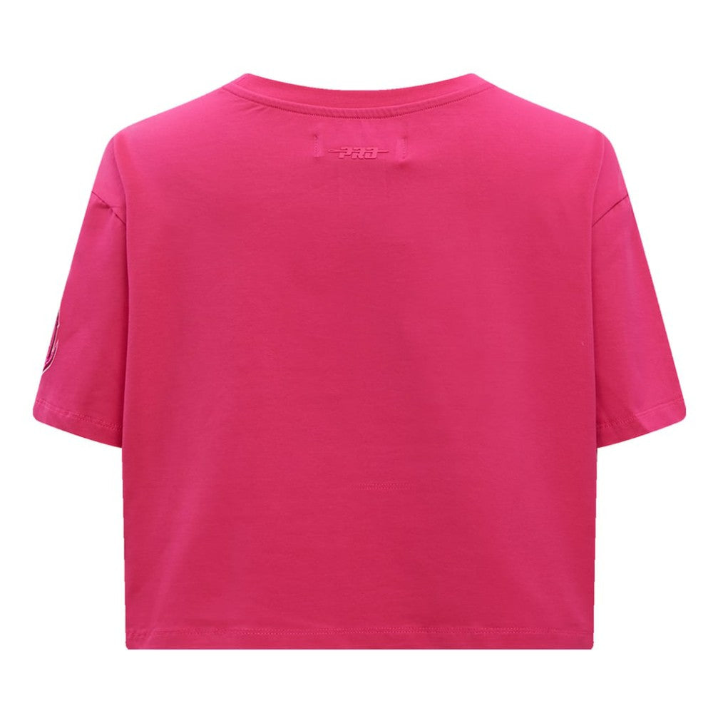 Seattle Kraken Pro Standard Women's Triple Pink Cropped Boxy T-Shirt | NHL discount