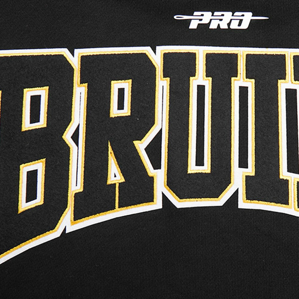 Boston Bruins Pro Standard Crest Emblem Pullover Sweatshirt - Black | NHL discount