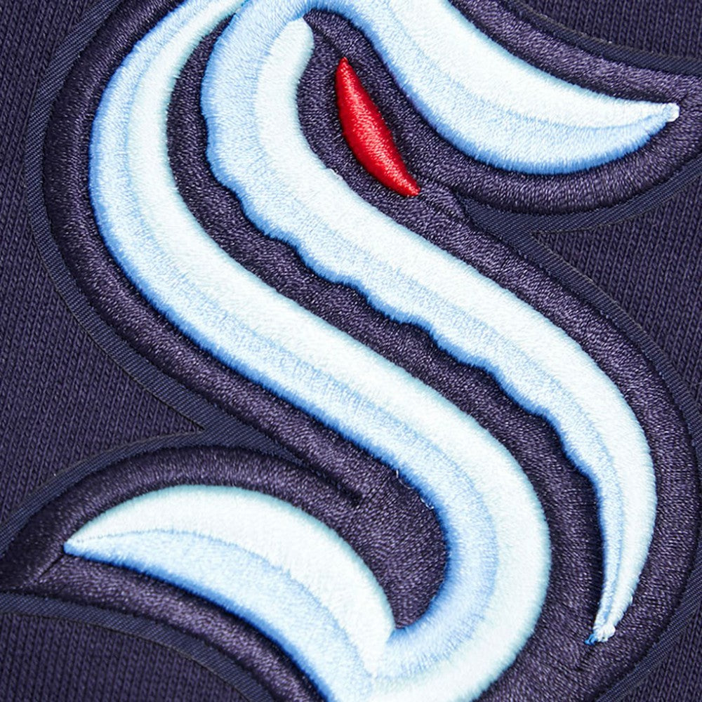 Seattle Kraken Pro Standard Crest Emblem Pullover Sweatshirt - Deep Sea Blue | NHL near me