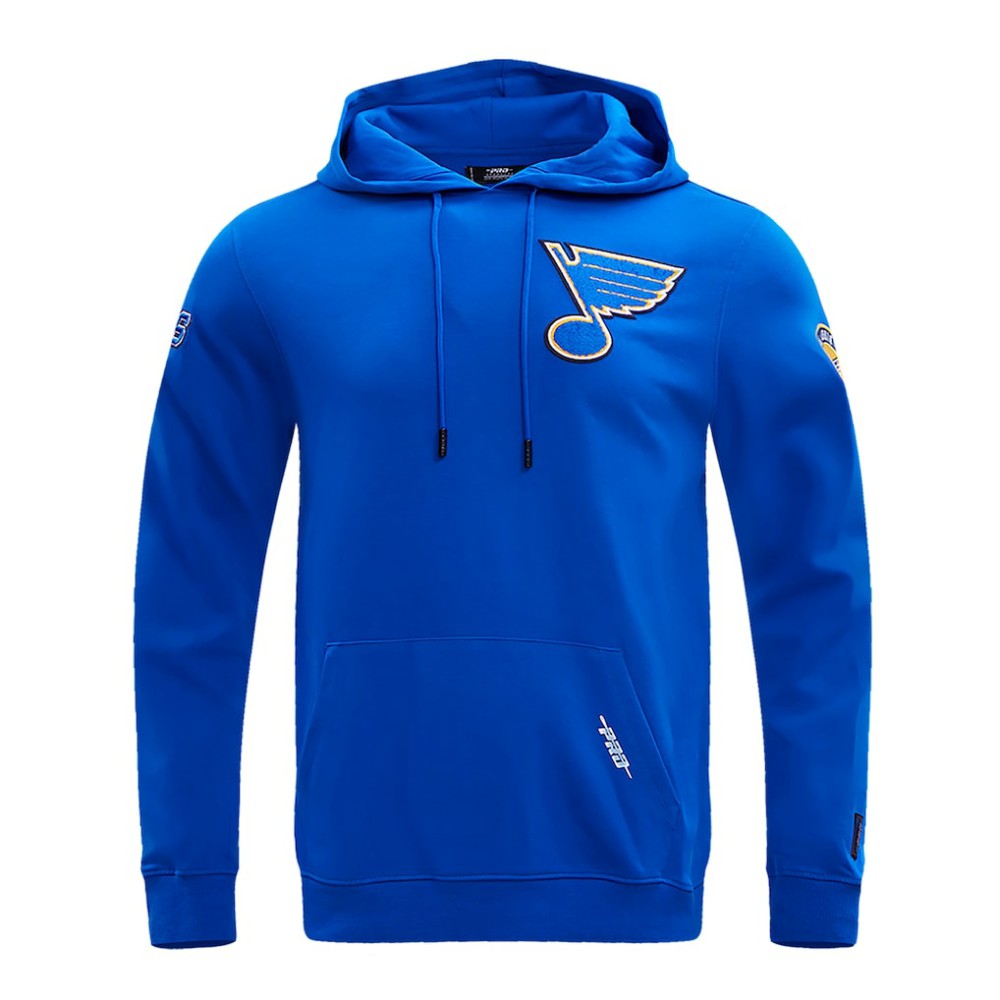 St. Louis Blues Pro Standard Classic Pullover Hoodie - Blue | NHL Clearance