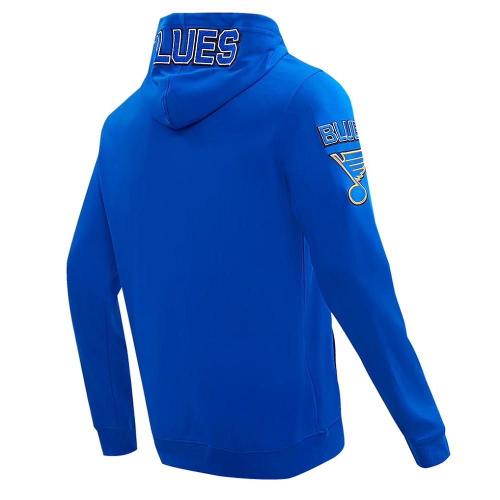 St. Louis Blues Pro Standard Classic Pullover Hoodie - Blue | NHL Clearance