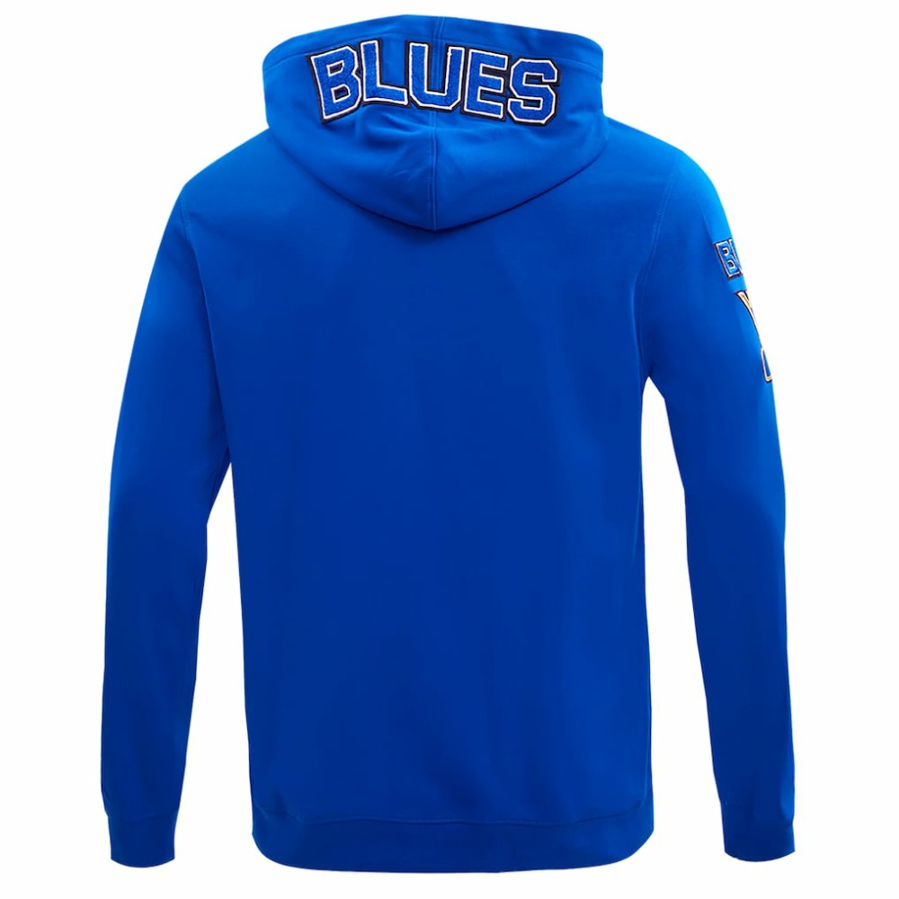 St. Louis Blues Pro Standard Classic Pullover Hoodie - Blue | NHL Clearance