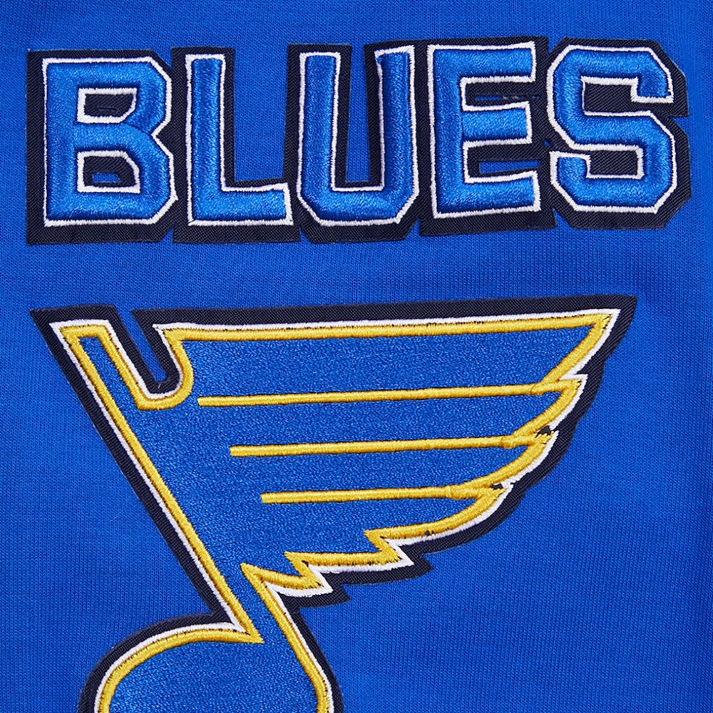 St. Louis Blues Pro Standard Classic Pullover Hoodie - Blue | NHL Clearance