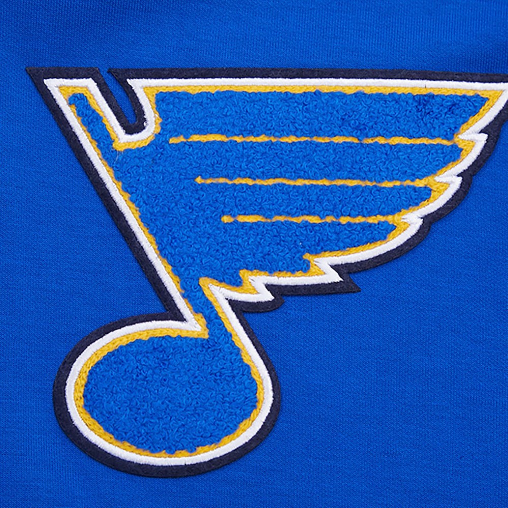 St. Louis Blues Pro Standard Classic Pullover Hoodie - Blue | NHL Clearance