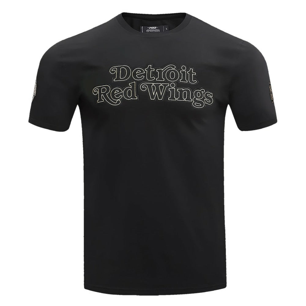 Detroit Red Wings Pro Standard Wordmark T-Shirt - Black | NHL near me