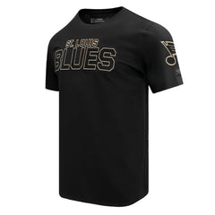 St. Louis Blues Pro Standard Wordmark T-Shirt - Black | NHL Lifestyle