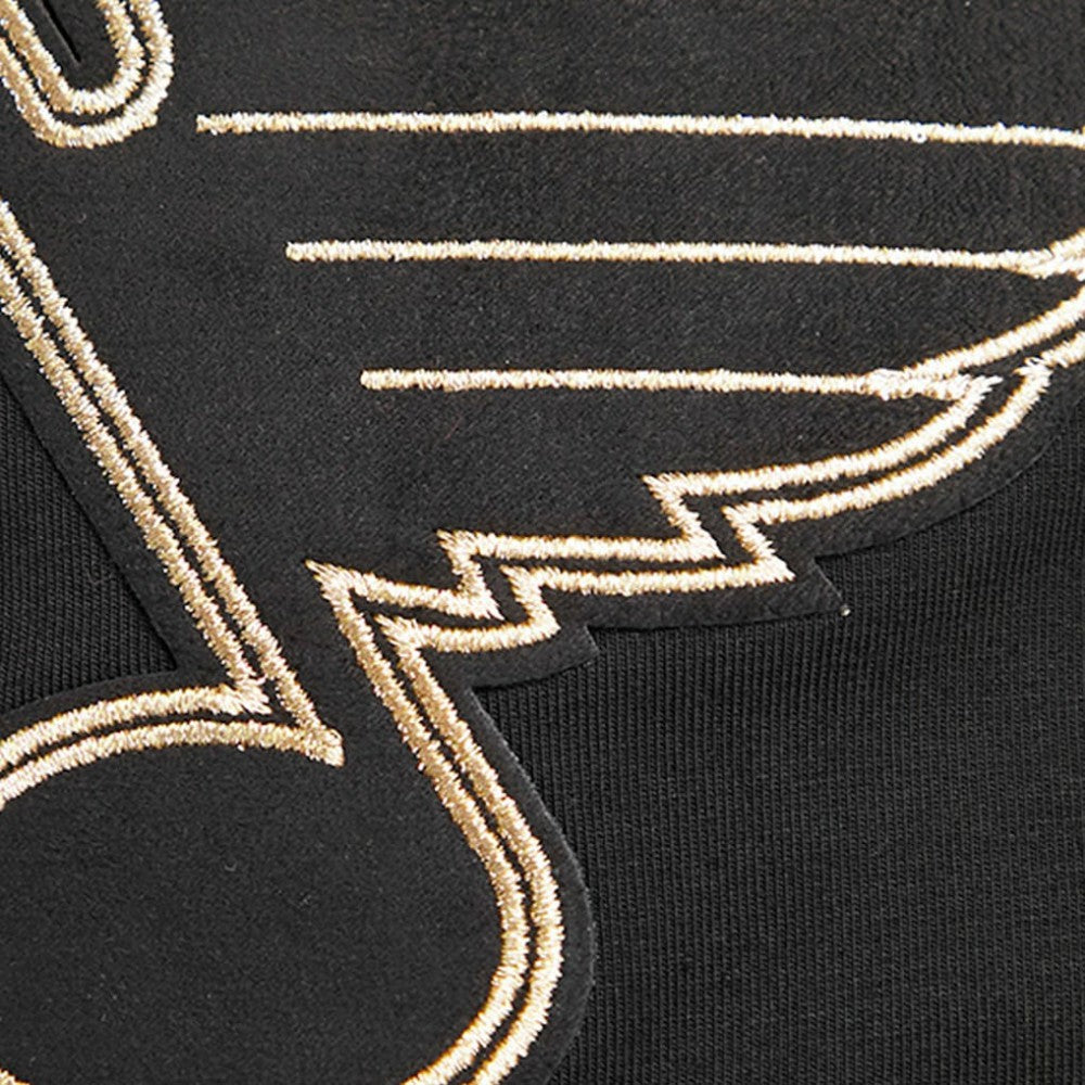 St. Louis Blues Pro Standard Wordmark T-Shirt - Black | NHL Lifestyle