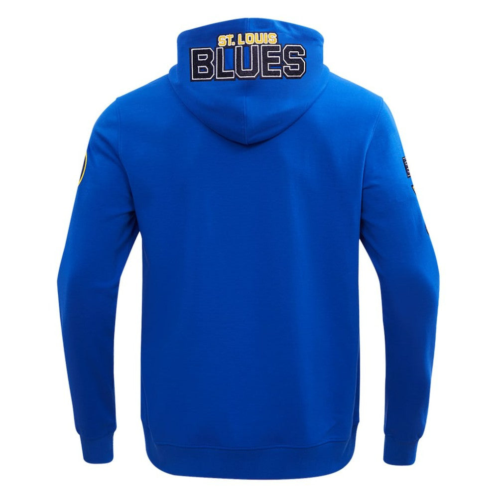 St. Louis Blues Pro Standard Classic Chenille Full-Zip Hoodie Jacket - Blue | NHL discount