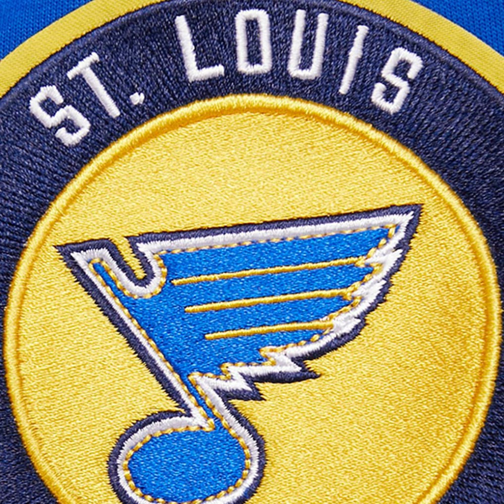 St. Louis Blues Pro Standard Classic Chenille Full-Zip Hoodie Jacket - Blue | NHL discount