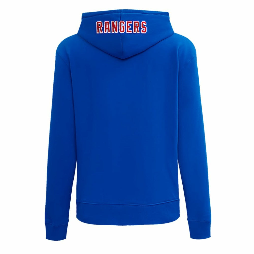 New York Rangers Pro Standard Women's Classic Chenille Pullover Hoodie - Blue | NHL sale