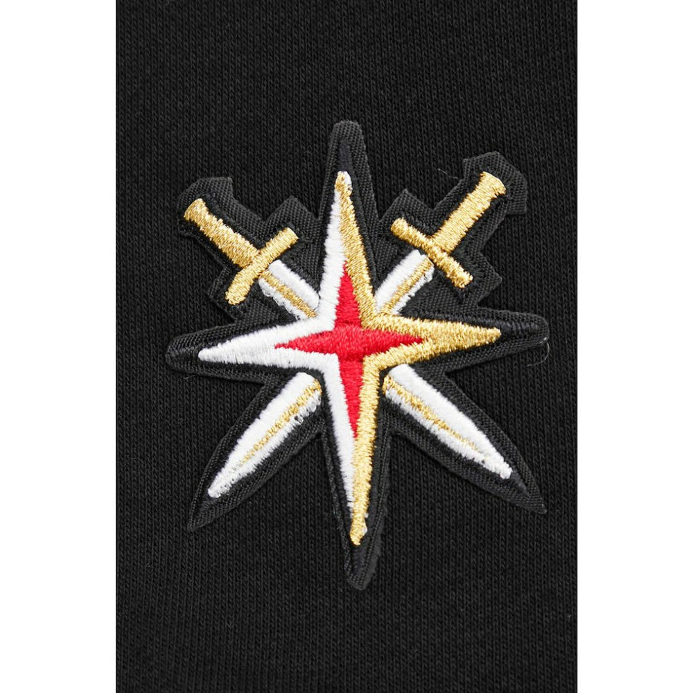 Vegas Golden Knights Pro Standard Women's Classic Chenille Pullover Hoodie - Black | NHL Clearance