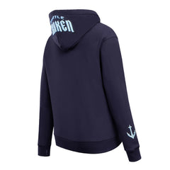 Seattle Kraken Pro Standard Women's Classic Chenille Pullover Hoodie - Navy | NHL online