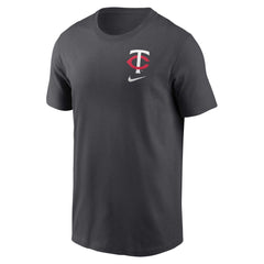 Minnesota Twins Nike Logo Sketch Bar T-Shirt Sale