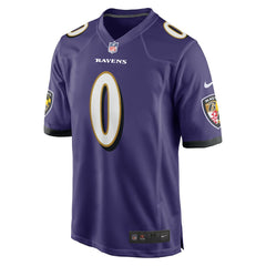 Roquan Smith Baltimore Ravens Team Game Jersey - Purple - Nike